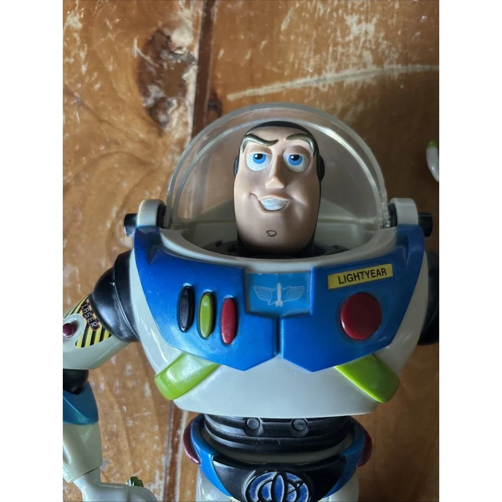 Toy Story 12” Buzz Lightyear Search & Rescue Disney Pixar 2001 Rare Vintage Blue